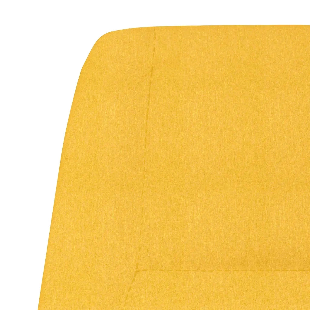 Poltrona Relax Giallo Senape in Tessuto 341390