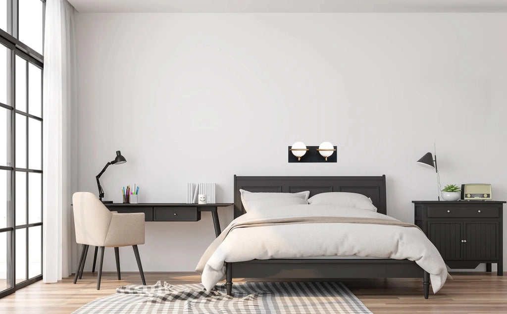 Lampada Da Parete APP1221-2W Black