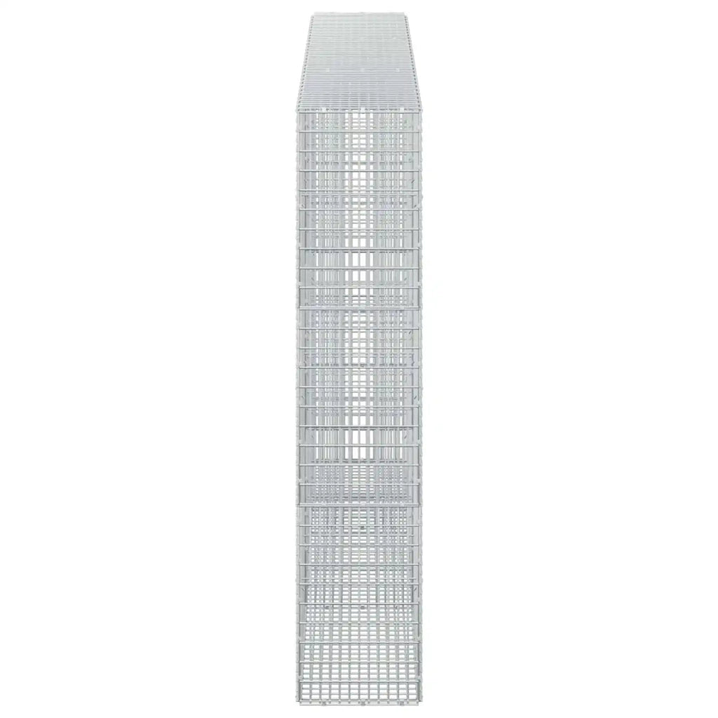 Gabione con Filo da 3,5 mm e Rete da 5x2,5 cm 300x30x150 cm 3461784