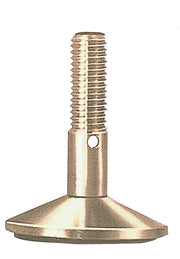 PIEDINO REGOLABILE OTTONE MA12 X D 40 MM- 20,0 pz