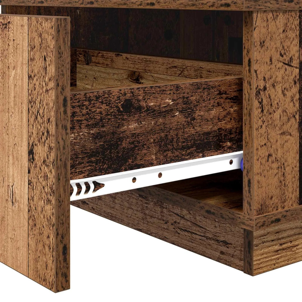 Tavolino da salotto con cassetto Legno vecchio 95 x 55 x 31 cm 8000186