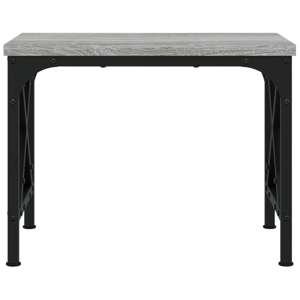 Supporto Stampante Grigio Sonoma 40x30x31 cm Legno Multistrato 833988