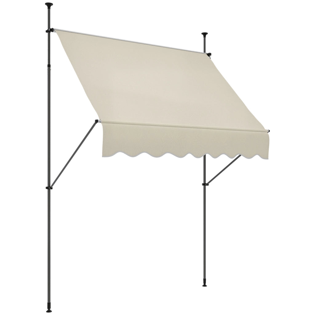 Appendiabiti autoportante retrattile ¨C Zephmum ¨C Grigio 120x210x30 cm