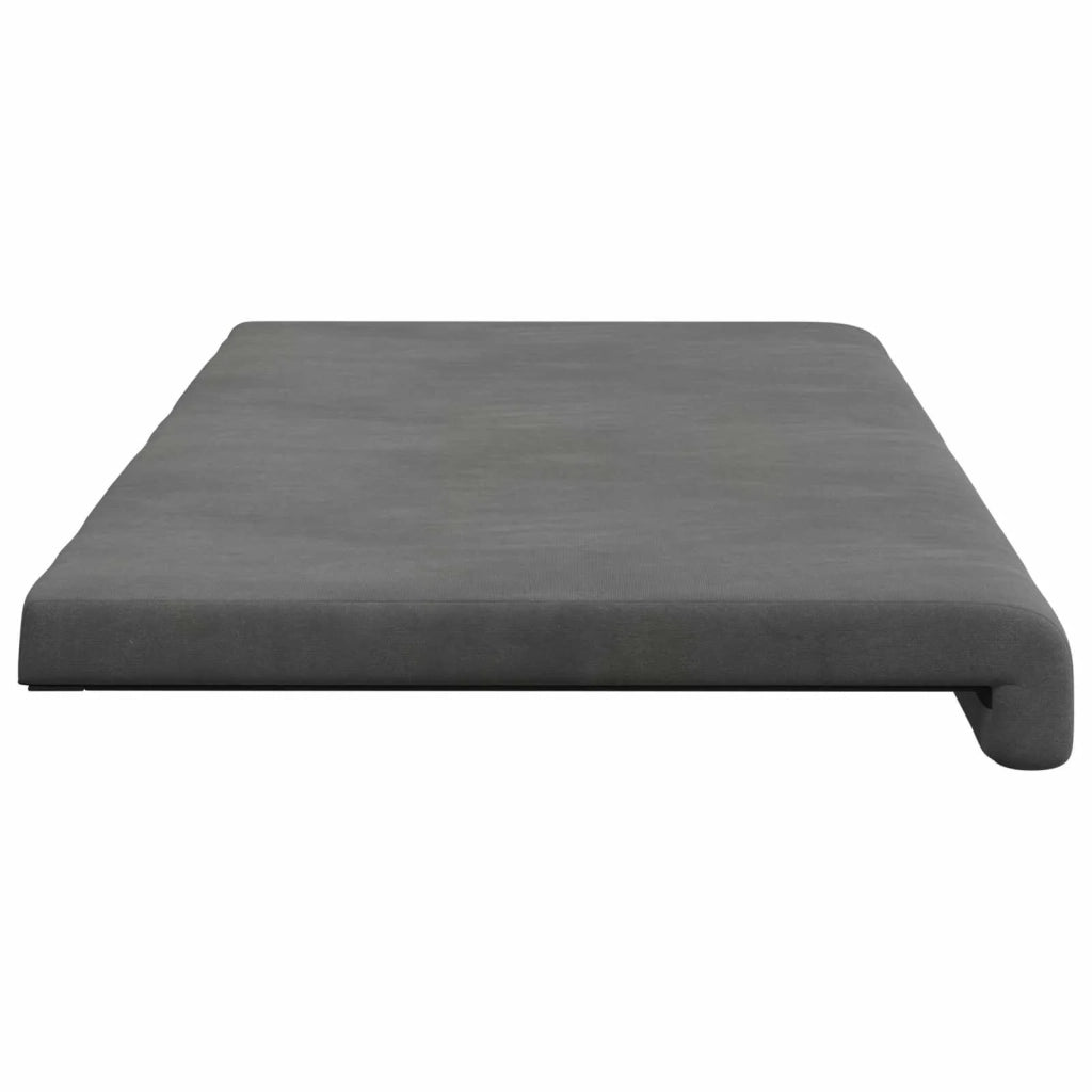 Cuscino per panchina Velluto (V) Grigio Scuro Profondità 35 cm 42043330