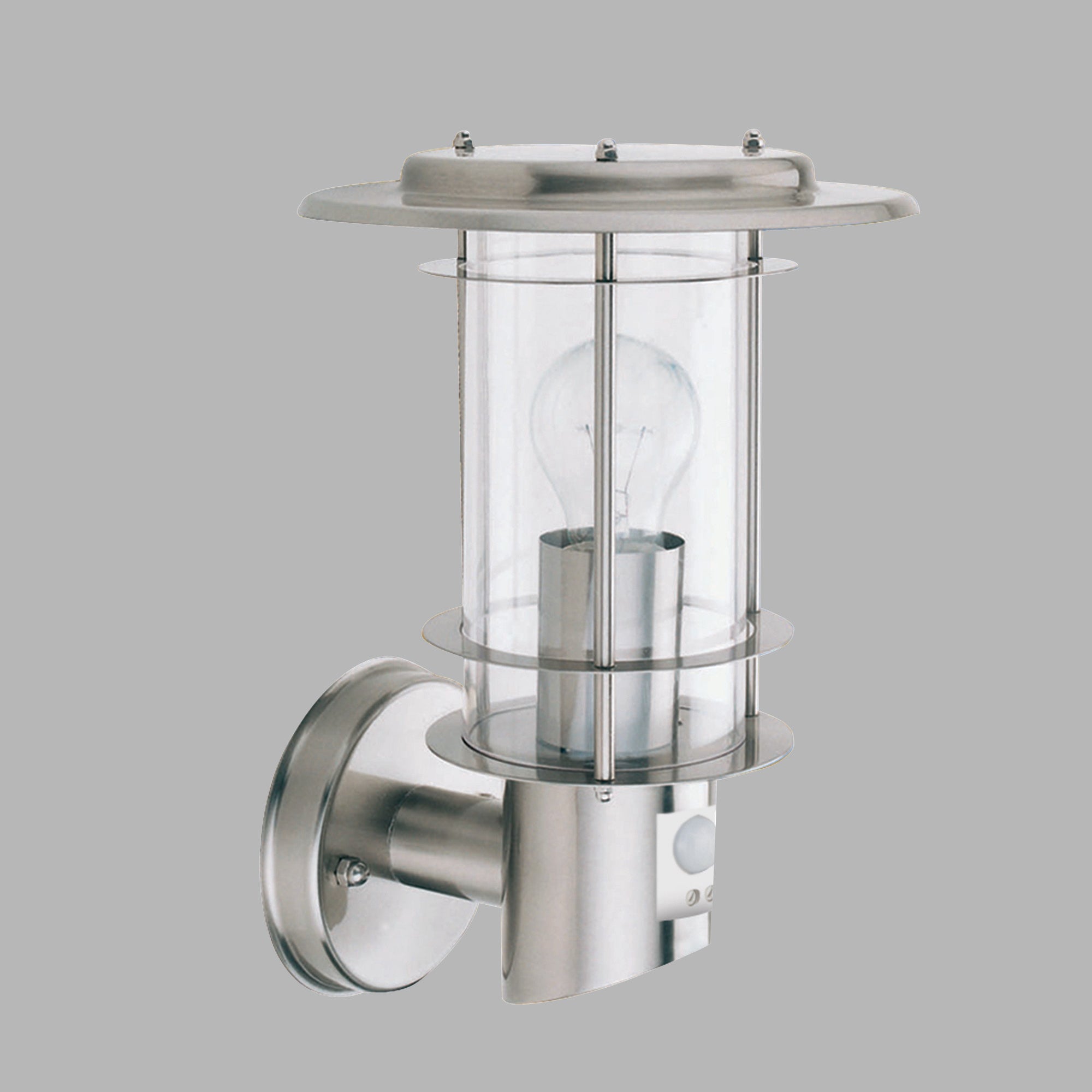 Applique Contemporanea Edgeware Acciaio Cromo 1 Luce E27