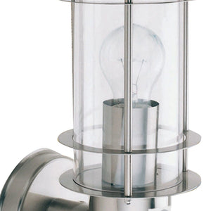 Applique Contemporanea Edgeware Acciaio Cromo 1 Luce E27