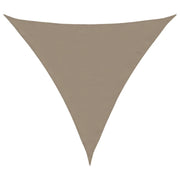 Parasole a Vela Oxford Triangolare 6x6x6 m Grigio Talpa