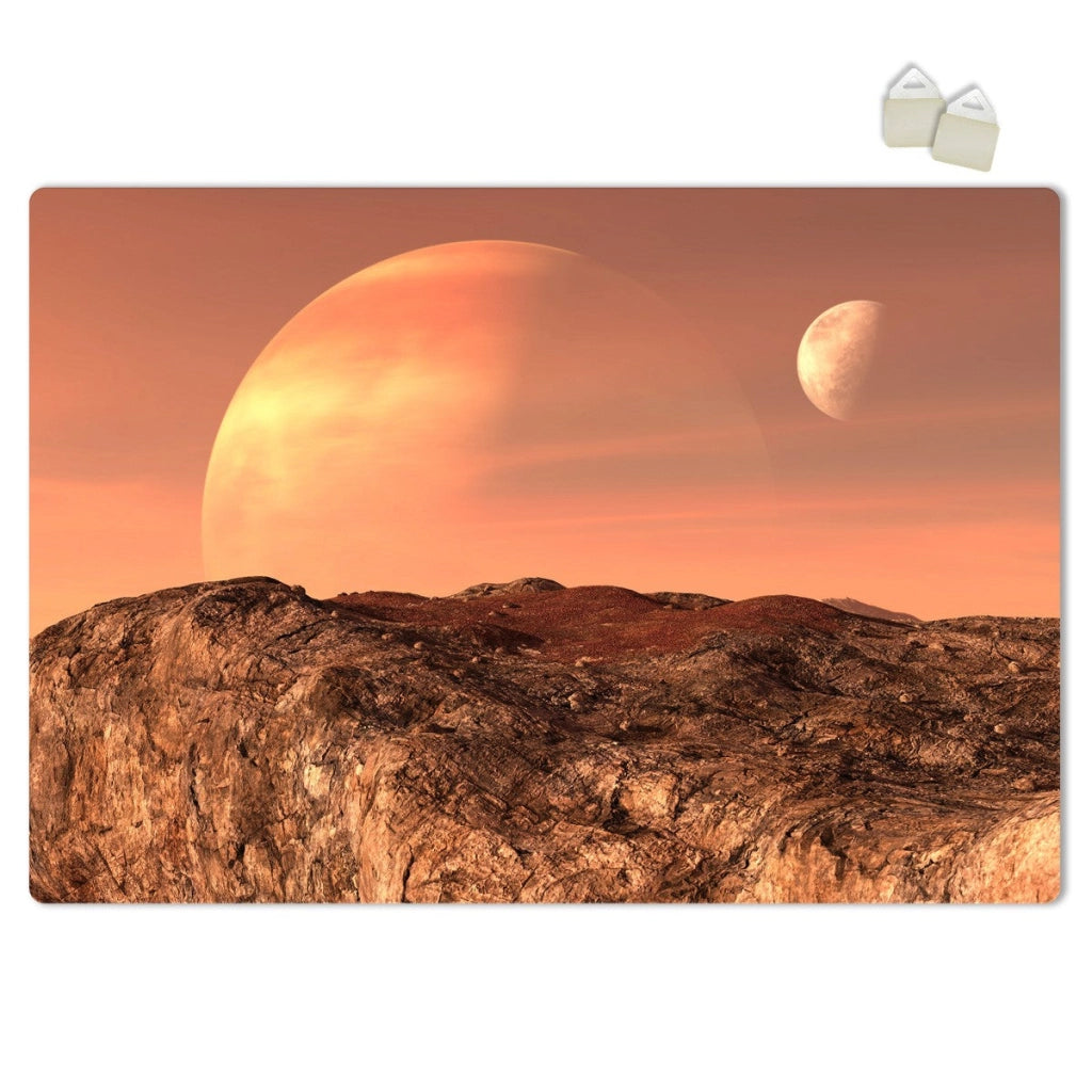 GHOST PLANET - POSTER in PVC da 3mm Misura: 70x100 cm