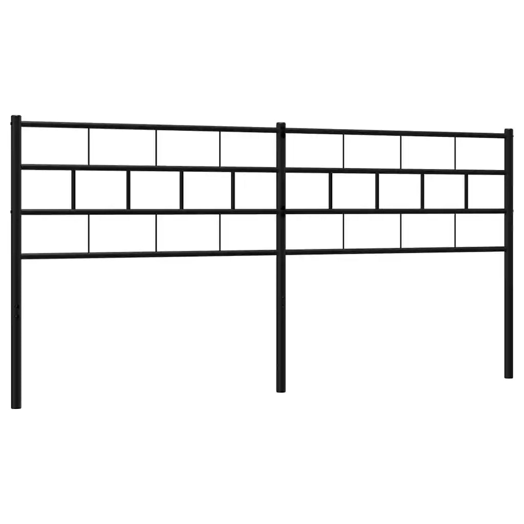 Testiera di Ricambio in Metallo Nero 200 cm 355697