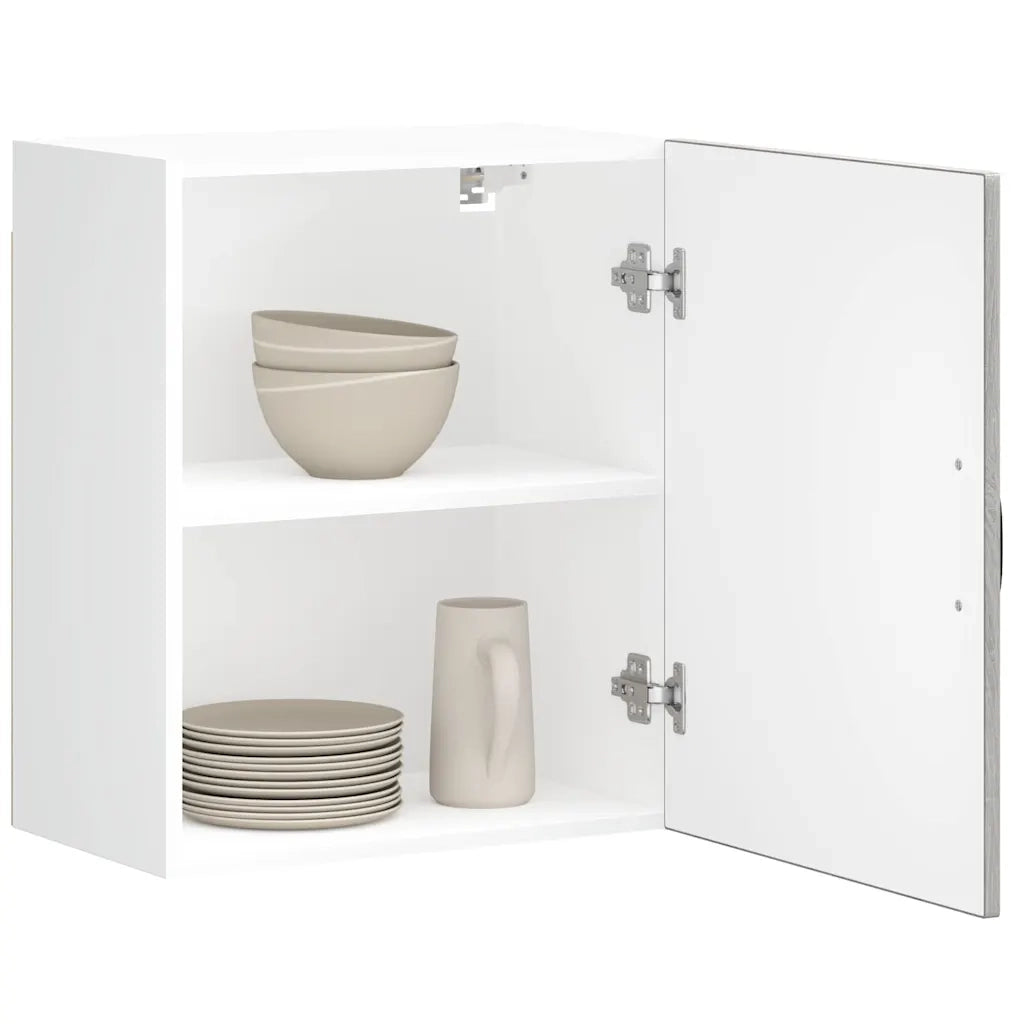 vidaXL Pensile da Cucina Lucca Grigio Sonoma in Legno Multistrato