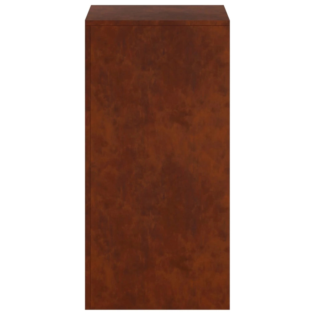 Supporto per piante 2 pcs Ruggine 40 x 40 x 80 cm 8012557