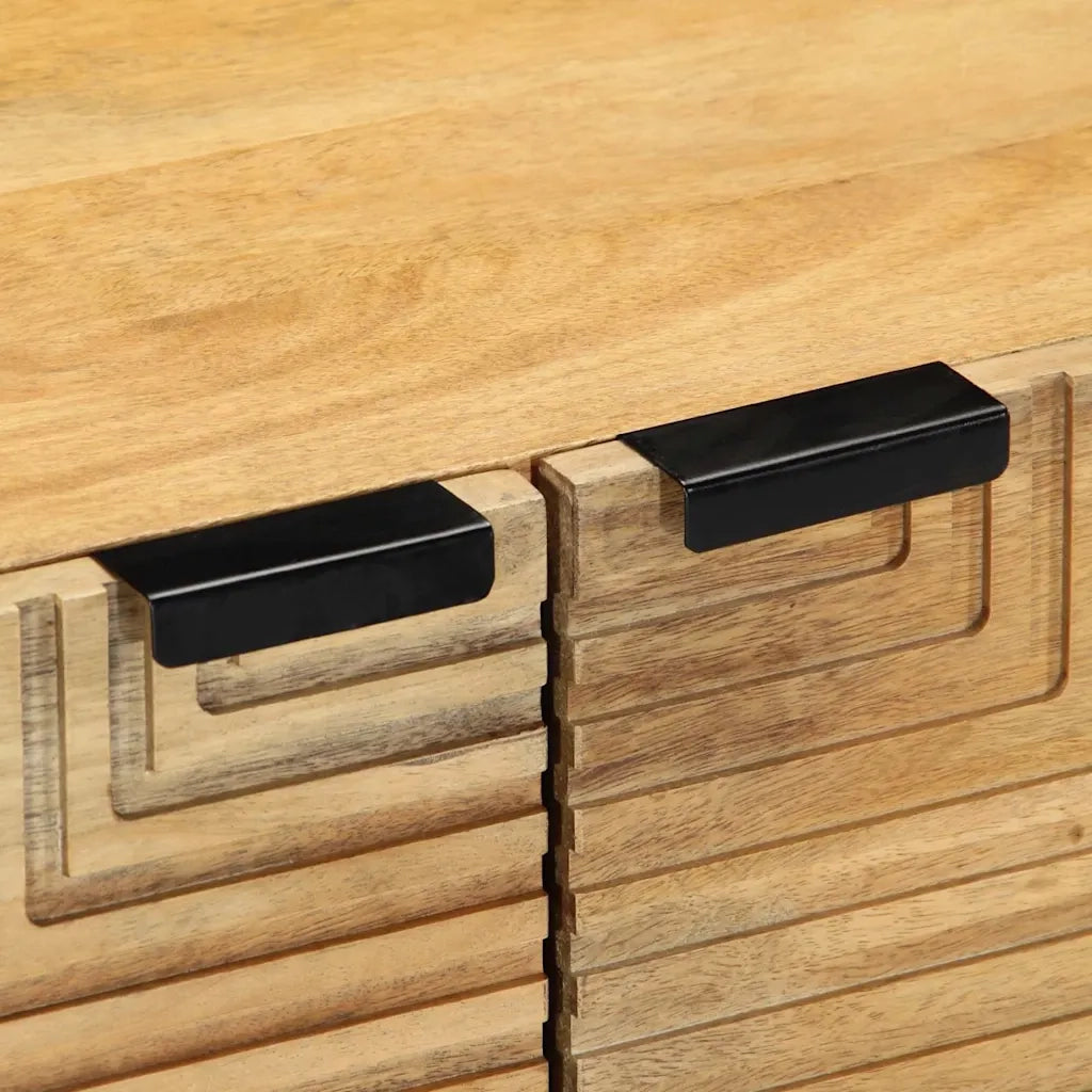 vidaXL Tavolino da Salotto Marrone 80x50x40 cm Legno Massello di Mango