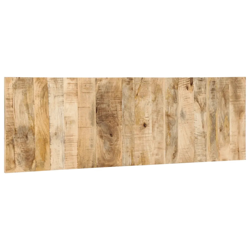 Testiera | Testata 160 cm in Legno Massello di Mango Grezzo