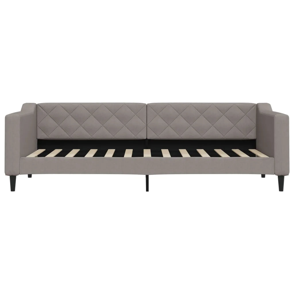 Divano letto | Sof¨¤ letto | Letto singolo Estraibile Tortora 80x200 cm Tessuto