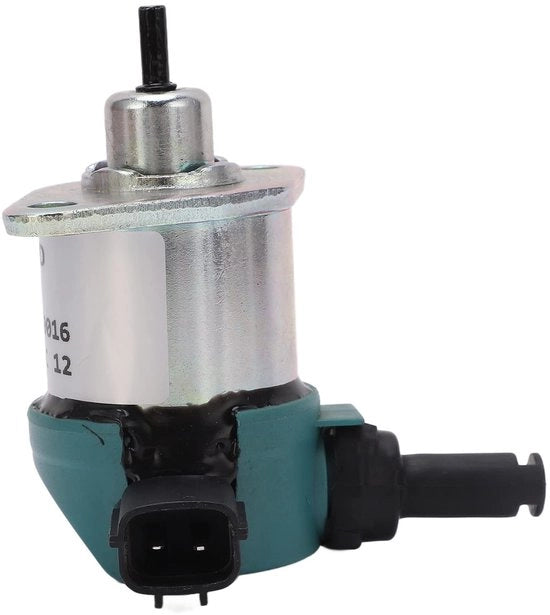 Valvola di chiusura professionale - Solenoide - Lega di alluminio - Materiale ABS - Sensore di precisione - Adatto per Kubota D1005/D1105/V1505 - Solenoide
