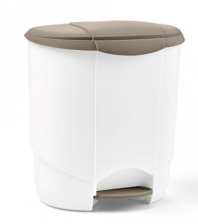 PATTUMIERA A PEDALE LOLLY LT.12 CM.31X21X34 TORTORA