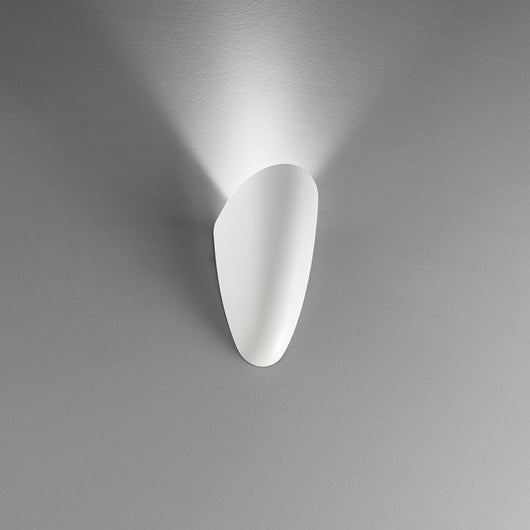Applique Da Esterno Moderna Nautilus Metallo Bianco Vetro Led 13W 3000K