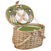 Cesto pic-nic marrone 40x28x25h