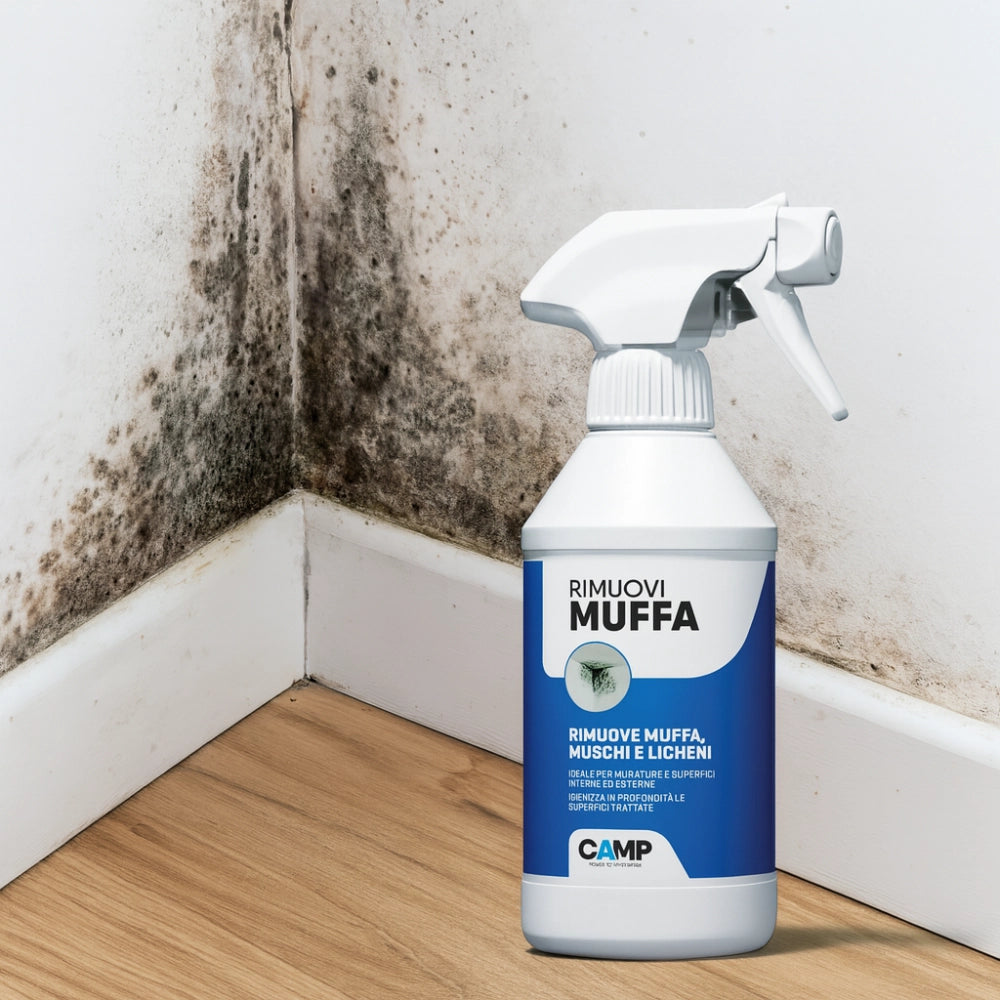 Kit 2 pezzi rimuovi muffa 300 ml pulitore igienizzante per interni e esterni