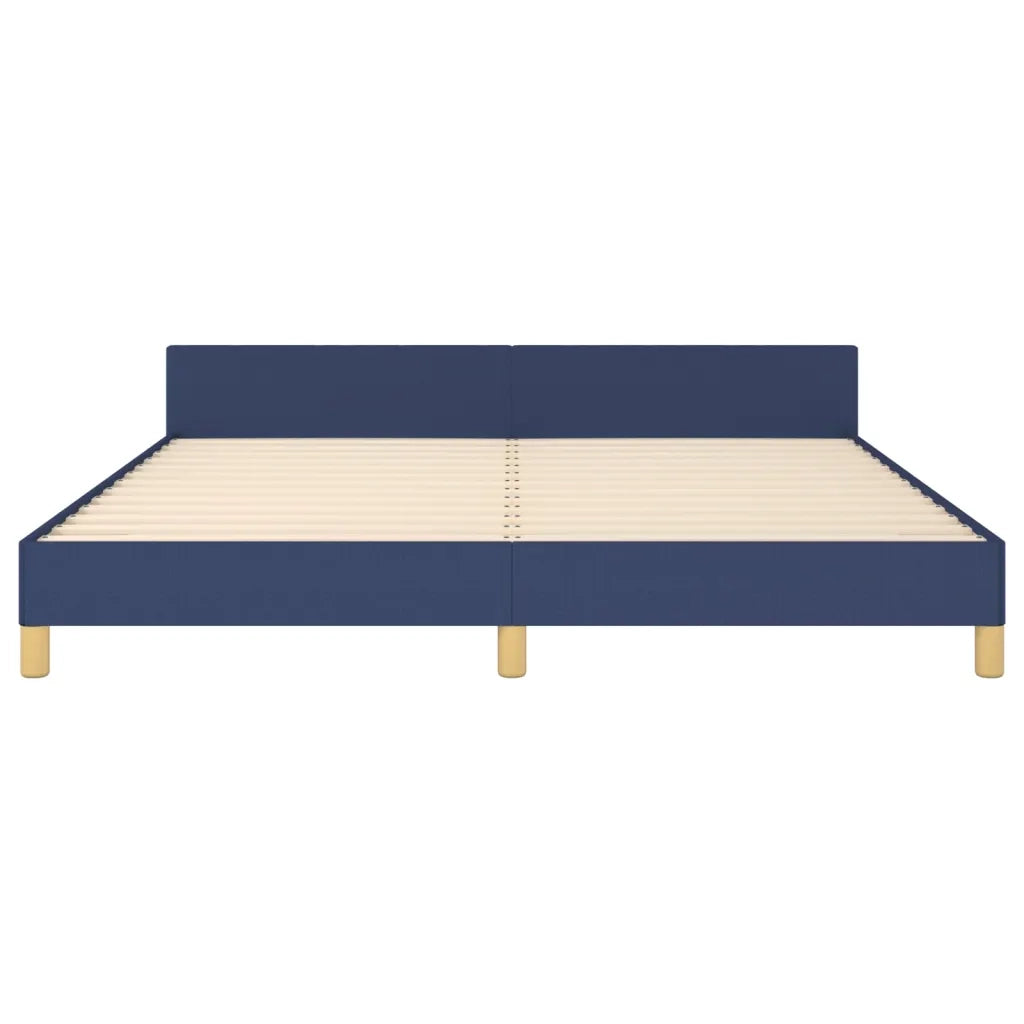 Giroletto senza Materasso Blu 160x200 cm in Tessuto 3124909