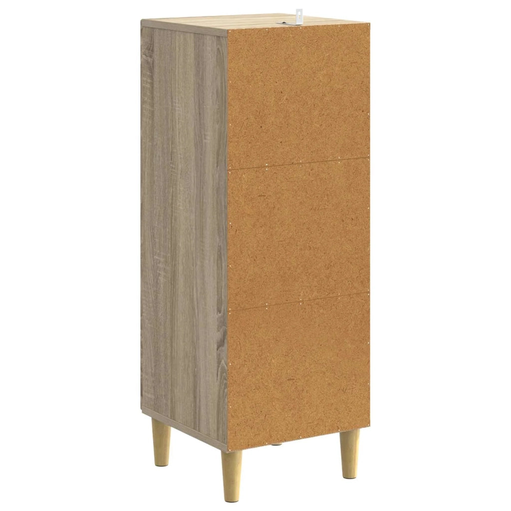 Mobile con Cassetti Rovere Sonoma 33 x 34,5 x 90 cm 895077