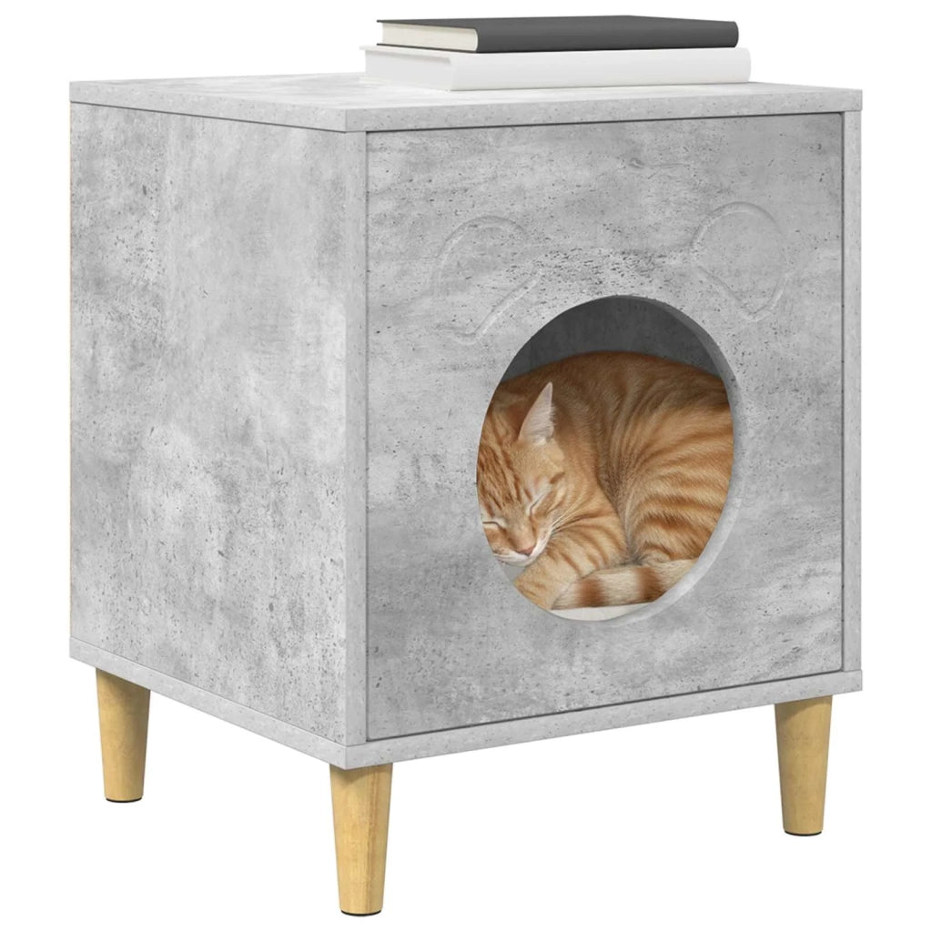Casa per Gatti Calcestruzzo 42,5 x 40 x 53 cm Legno multistrato 8000674