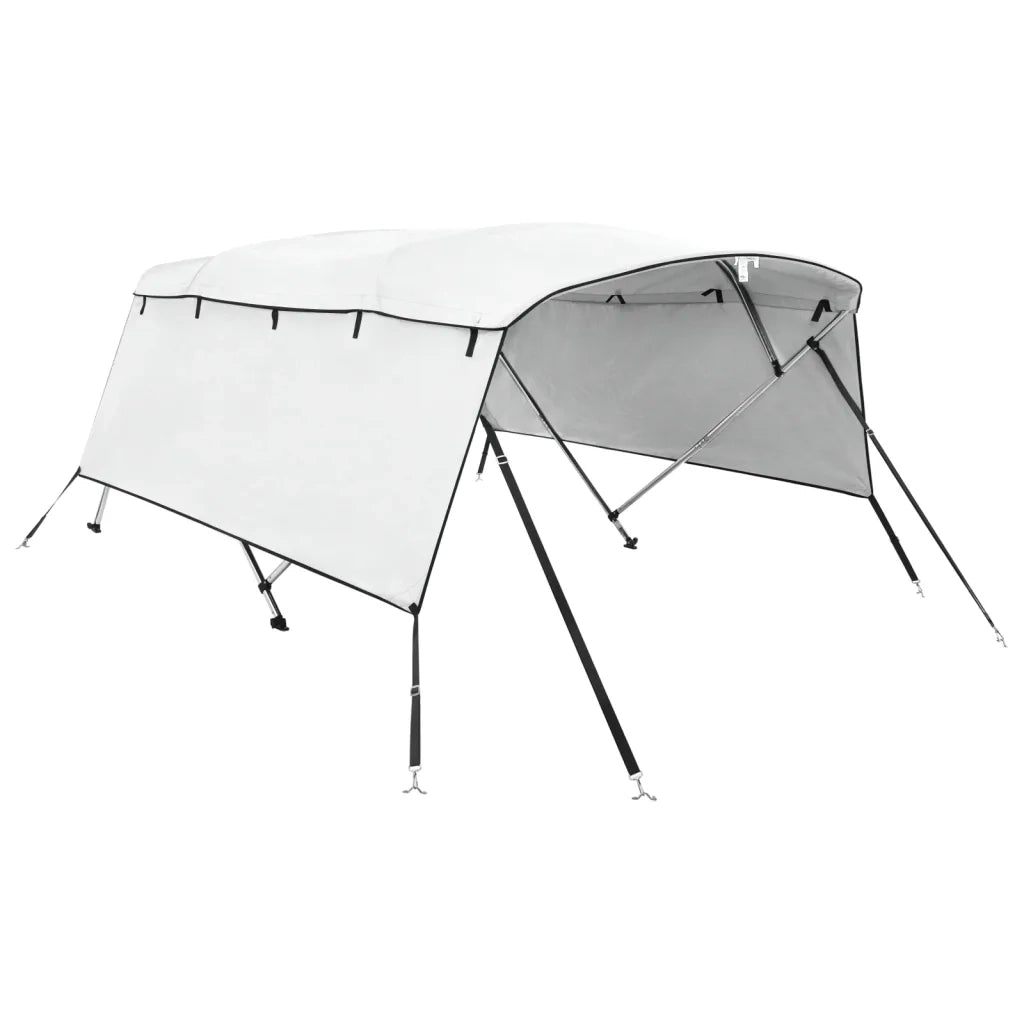 Bimini di Prua con Pareti Laterali 4 Archi 243x(230-244)x137cm 94829