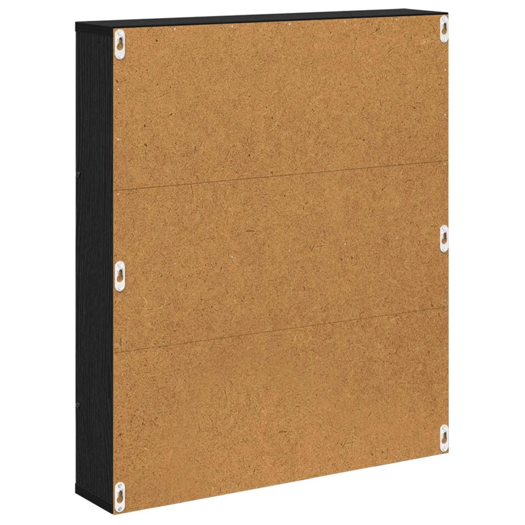 Scaffale per riviste Rovere Nero 60 x 12 x 70 cm CFW7303814