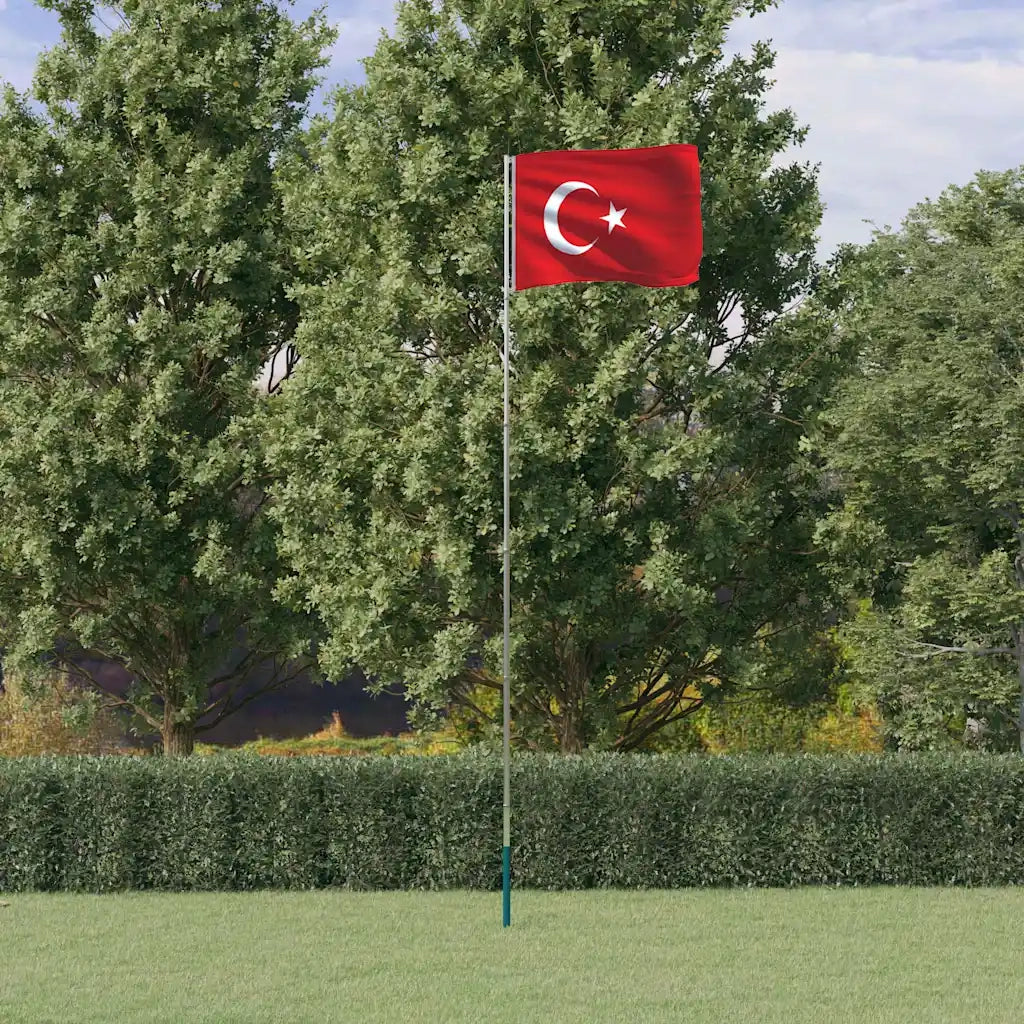 Asta e Bandiera Turchia 5,5 m Alluminio CFW4451732