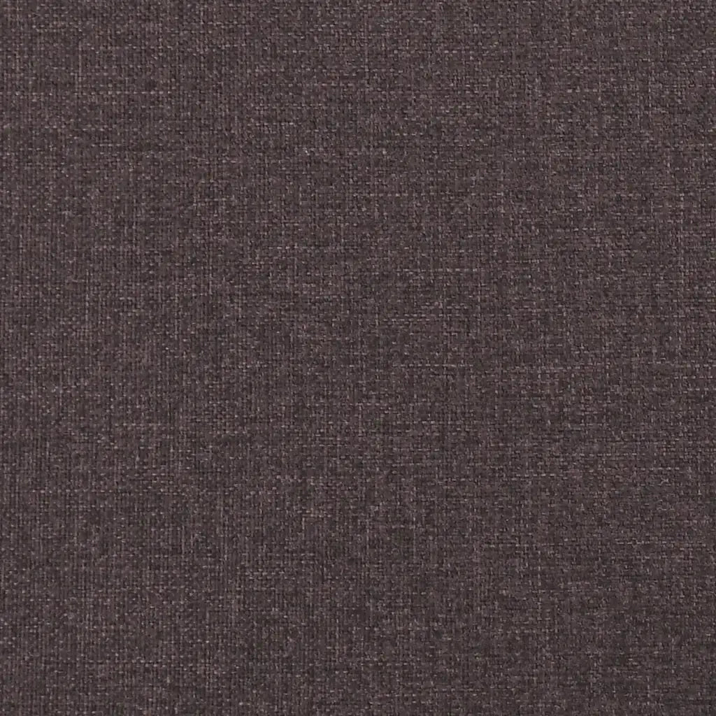 Poltrona Reclinabile Marrone Scuro in Tessuto 4015641