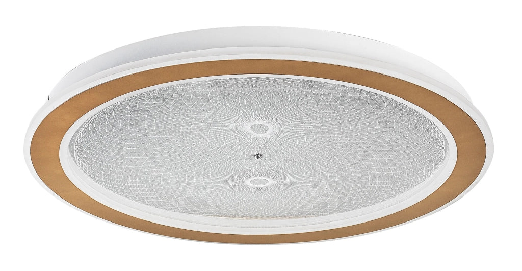 Plafoniera LED Zofrael oro rotonda Rabalux