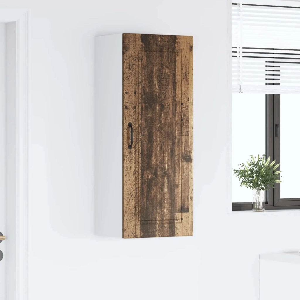 Armadietto a muro PORTO Legno vecchio 40 x 31 x 100 cm