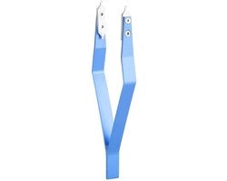Strumento di riparazione orologeria a forma V - 4,5 pollici - Duraturo - Rimozione cintura orologio efficiente - Punte a forchetta sottili - Strumento per rimuovere cintura orologio
