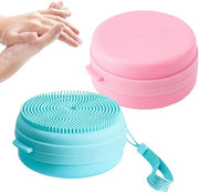Spazzola corporea in silicone, 2025 Nuova spazzola esfoliante per doccia Spazzola esfoliante per corpo con sapone per il bagno, Massaggio doccia Spuma ricca spazzola per doccia Spazzola per pavimento Doccia