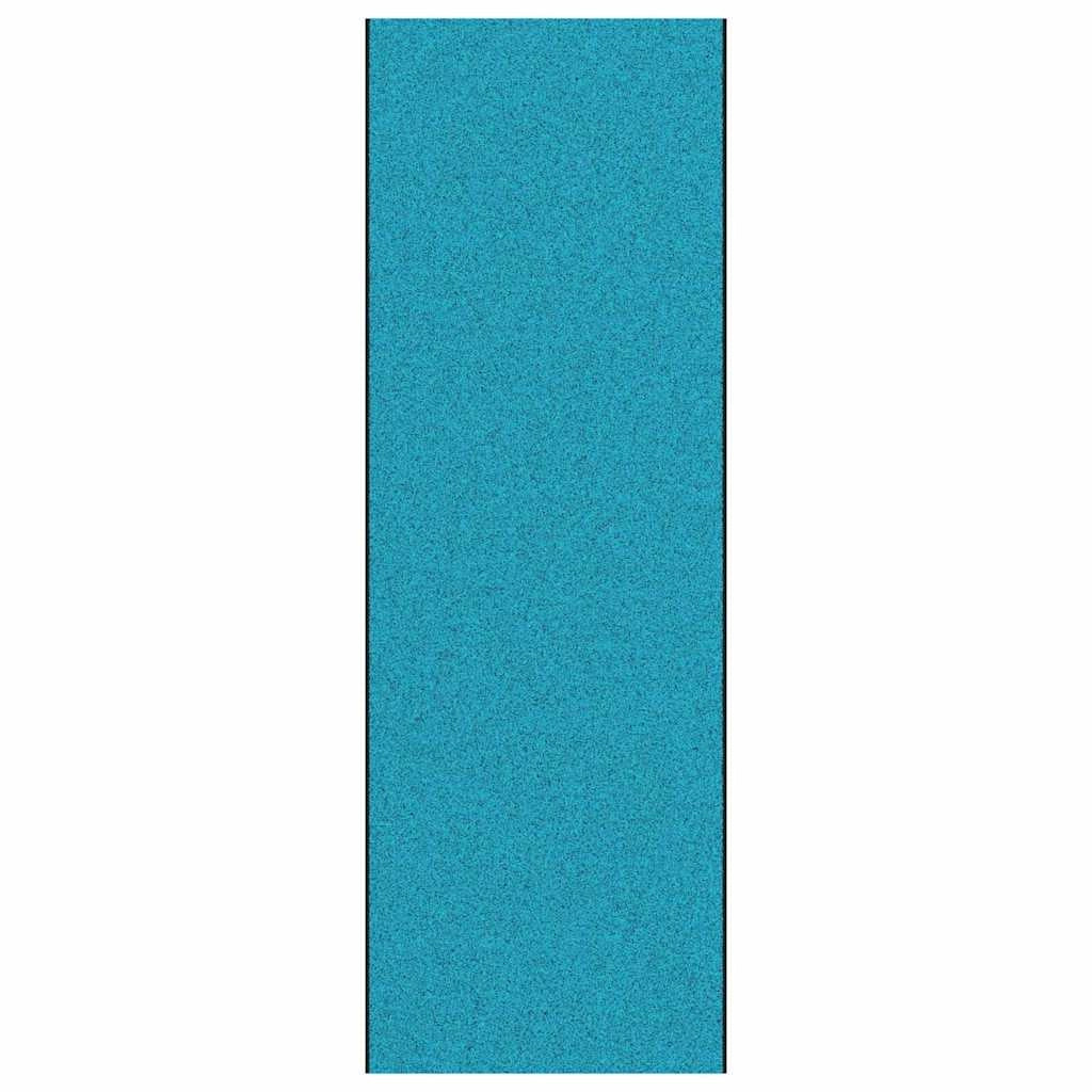 Zerbino d'ingresso moderno e resistente rettangolare per uso interno ed esterno 120 x 350 cm in poliammide ciano 02_0057953