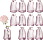 Decorazioni per tavolo in forma di fiori rosa, set da 12, dimensioni 11x6.5cm