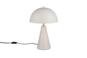 Lampada tavolo minimal grigia fungo E27 40W ALFIE Trio