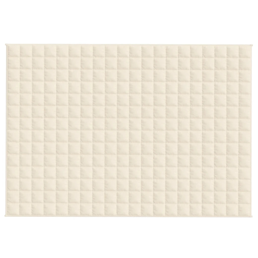 Coperta Ponderata Crema Chiaro 138x200 cm 6 kg Tessutocod mxl 104472