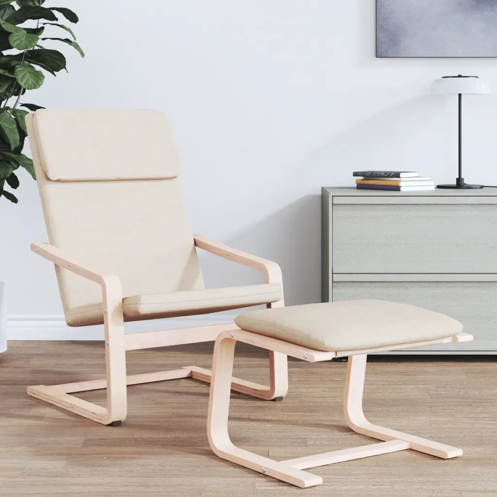 Sedia Relax Crema in Tessutocod mxl 70606