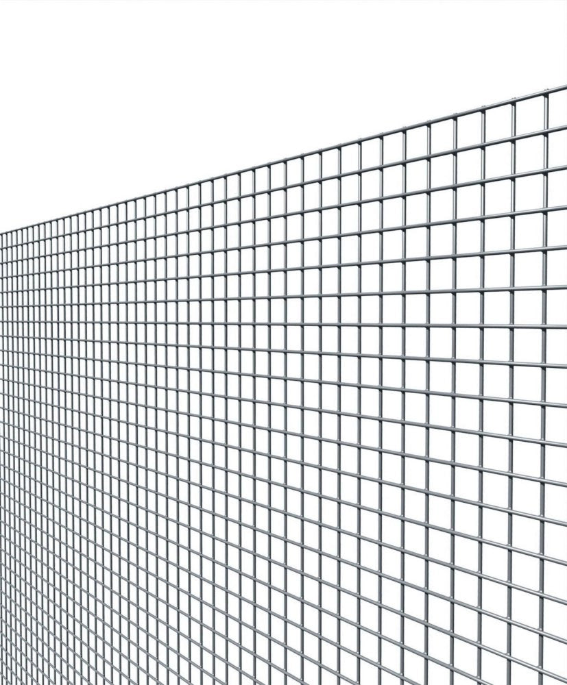 1Pz Rete Per Recinzione Elettrosaldata Mini Zincata Maglia Mm 19X19 Altezza 100 Cm 25 Mt
