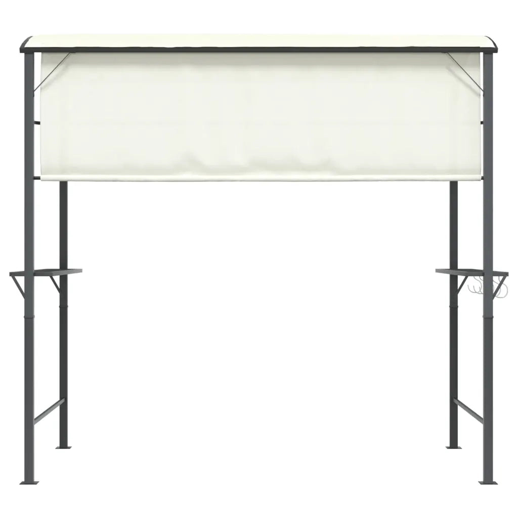 Gazebo con Tetto 220x110x200 cm Crema 318532