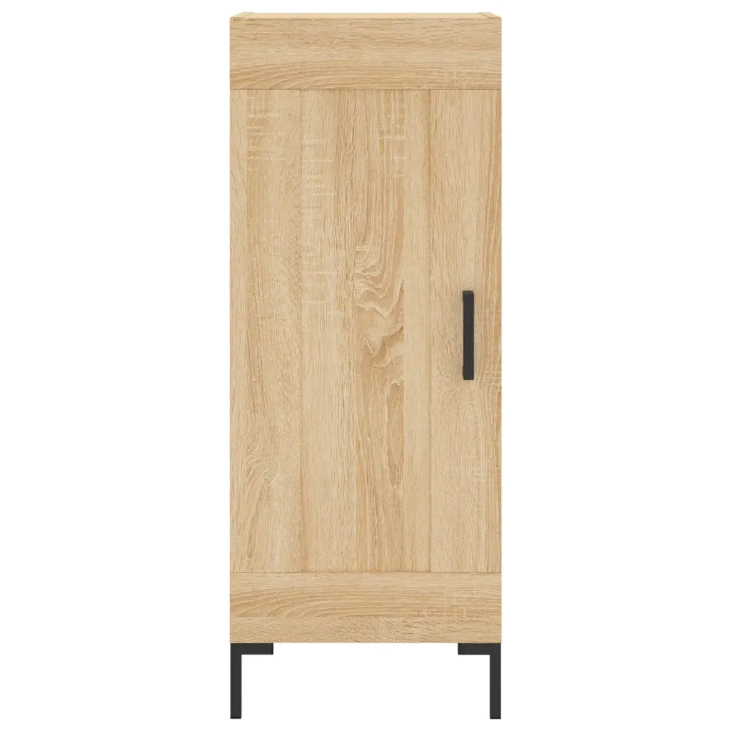 Credenza-Buffet-Armadio da cucina Rovere Sonoma 34,5x34x90 cm in Legno Multistrato 386435