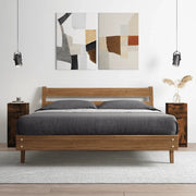 Credenza Rovere Fumo 30x30x70 cm in Legno Multistrato 817000