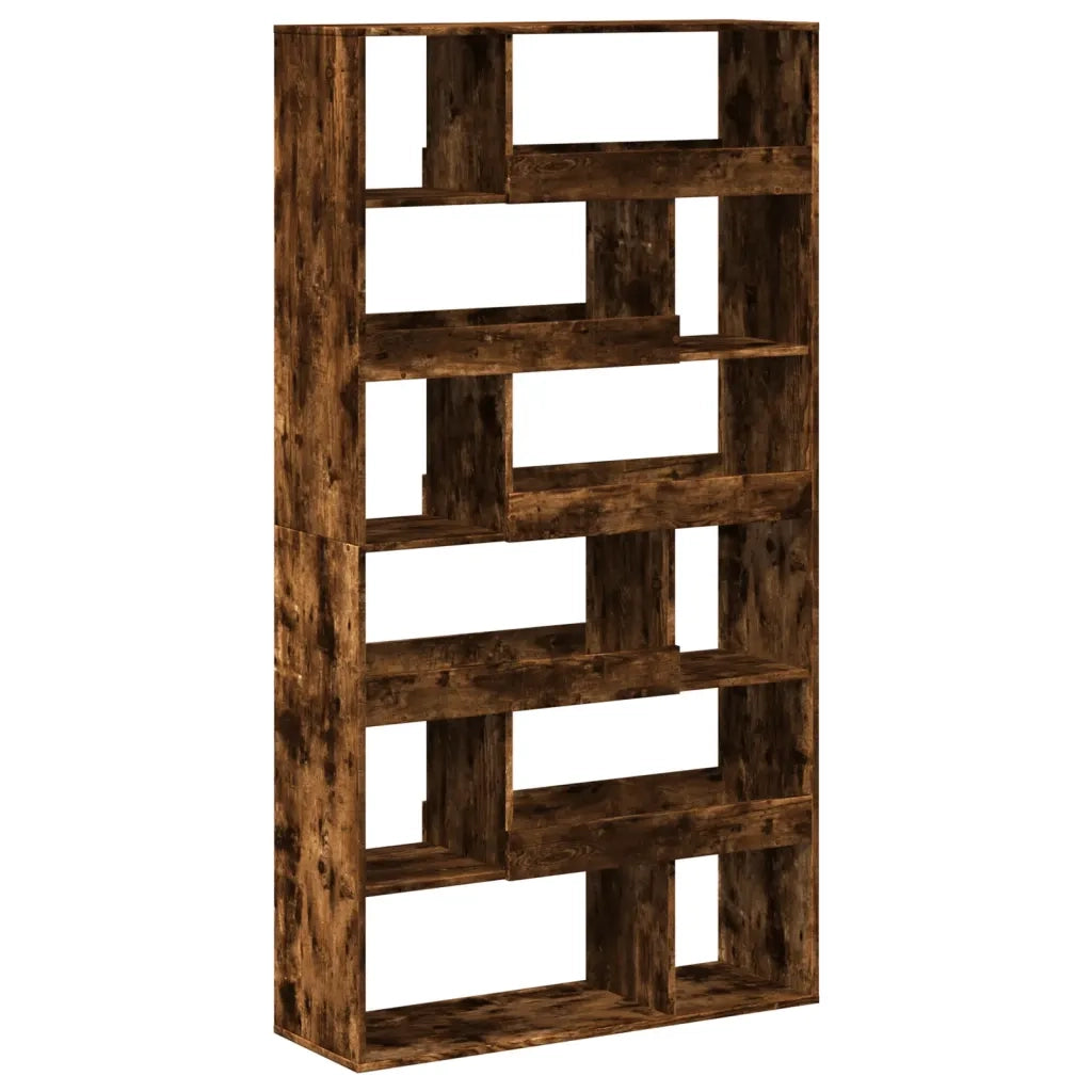 Libreria Rovere Fumo 100x33x187,5 cm in Truciolato 3309352