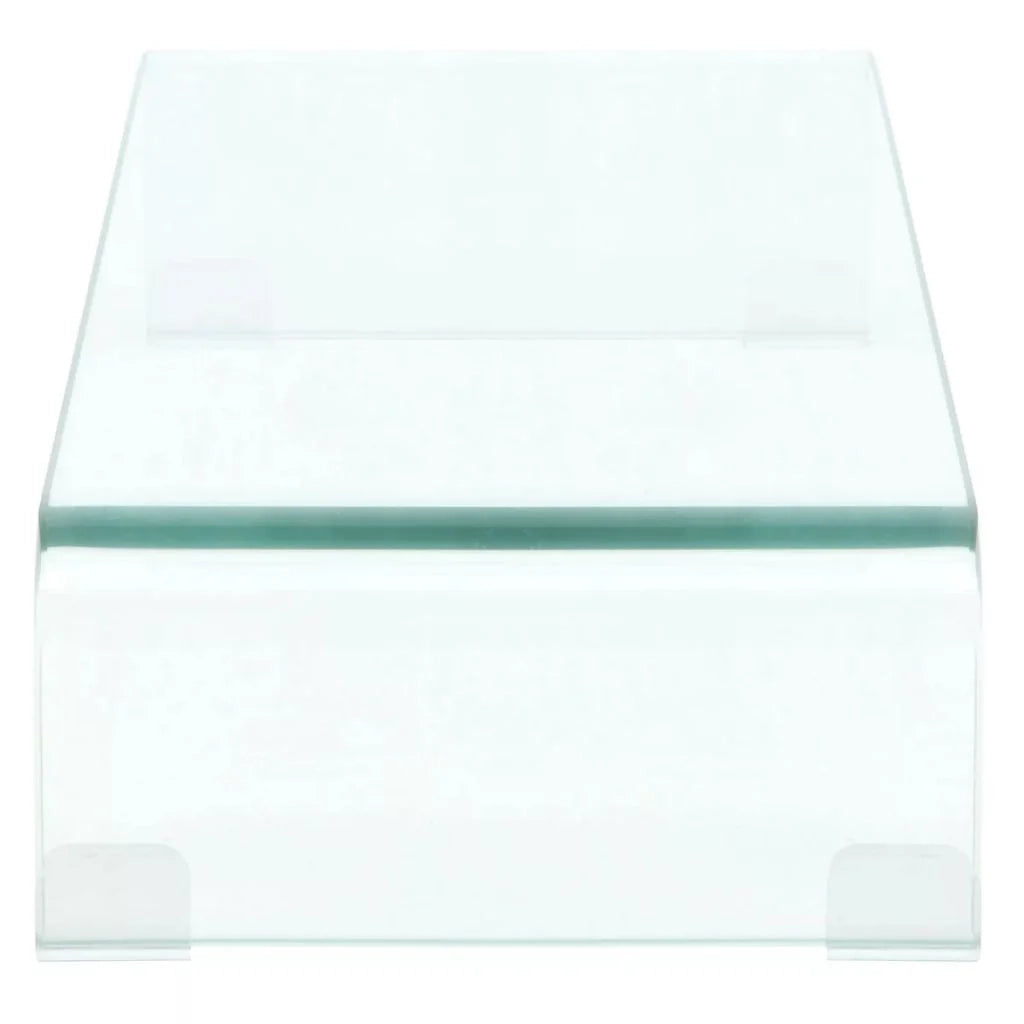 Pratico mobile porta TV/buffet di design per monitor da 60 cm vetro trasparente 2502256