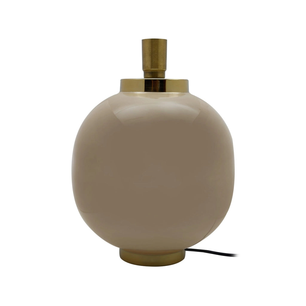 Lampada da tavolo Art Deco 125 Taupe e Oro