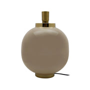 Lampada da tavolo Art Deco 125 Taupe e Oro
