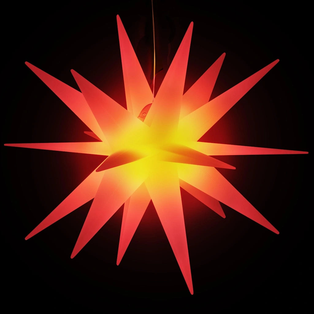 Luce di Natale con LED Pieghevole Rossa 57 cm 356187