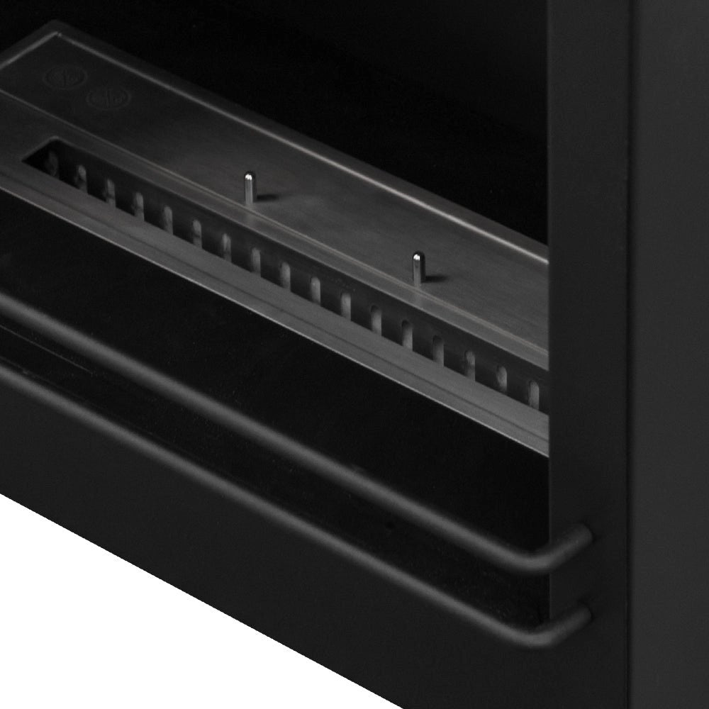 Camino a bioetanolo inserto con bruciatore ad incasso 1,8 lt 58x28x52