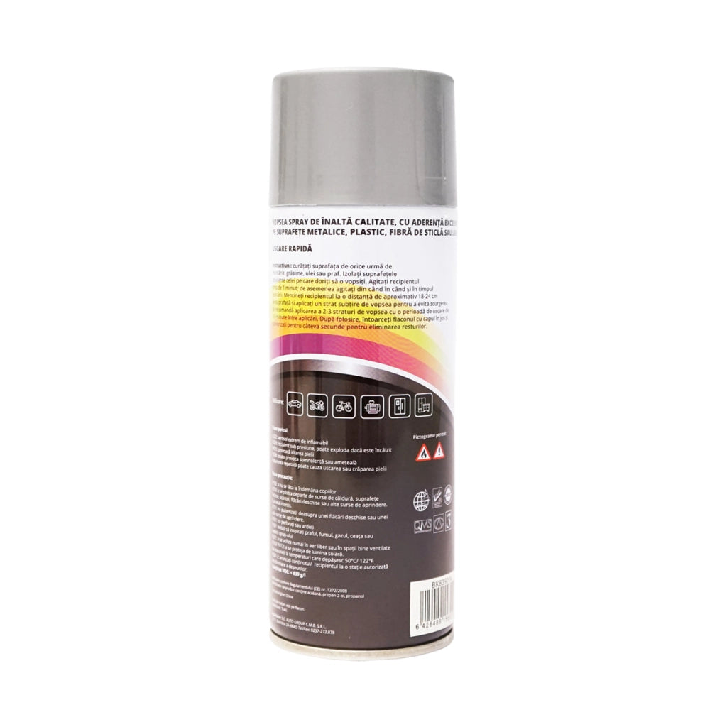 Spray vernice auto grigio tipo Case, Claas, Deutz, professionale con asciugatura rapida 450ml MAGIC.